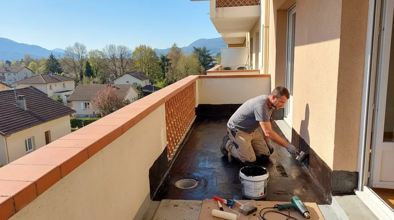 Étanchéité de balcon & terrasse accessible Grenoble